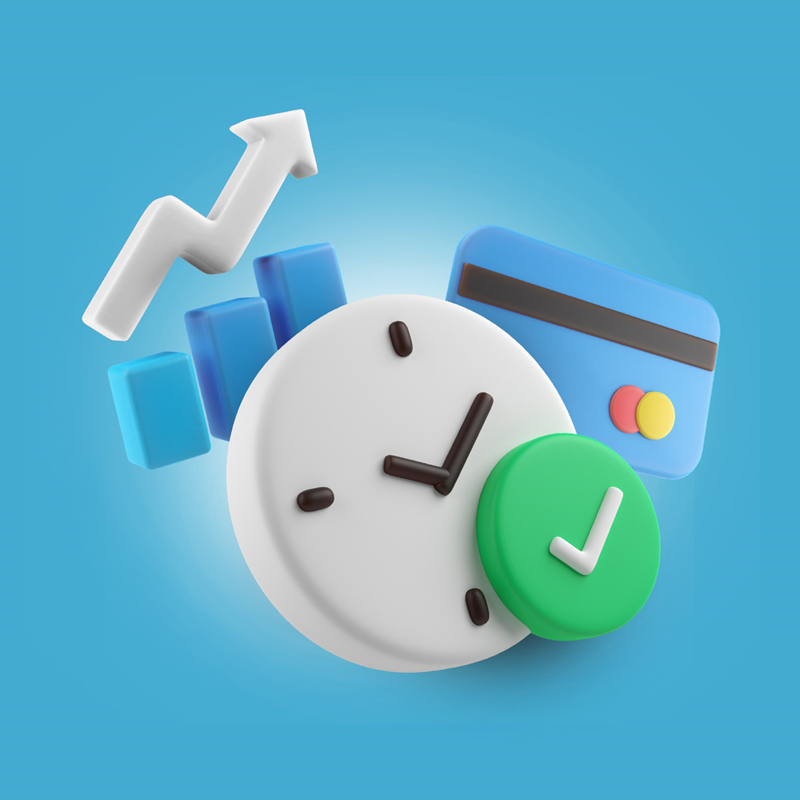 3D Finance Icons