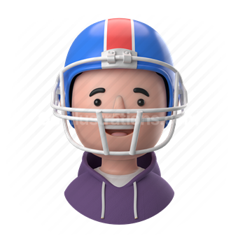 man, male, people, person, helmet, sport, football, sports, hoodie