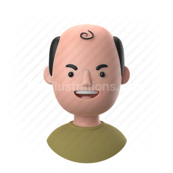 man, male, people, person, sweater, bald, balding, middle aged