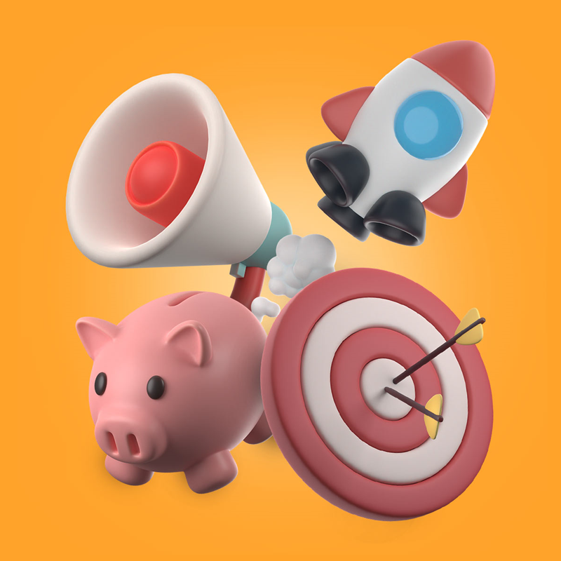 Startup 3D illustrations